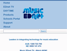 Tablet Screenshot of musicednet.com